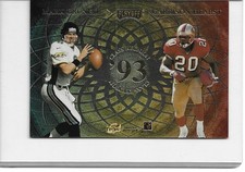 998 Playoff 93 Class Reunion Quad Jumbo Bledsoe J. Bettis M. Brunell G. Hearst