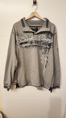 Camp David Sweatshirt Pullover XXL grau