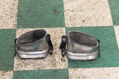 Bentley Continental GT 2004-2013 Rear Left, right Exhaust tailpipes Pair Chrome Photo - $320