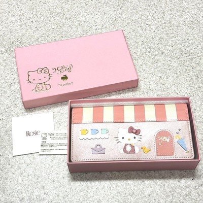 新品未使用 希少!コラボ商品 本革 キティ 財布 Rosier ロジエ Hello Kitty Rosier Wallet Rare Collaboration Leather