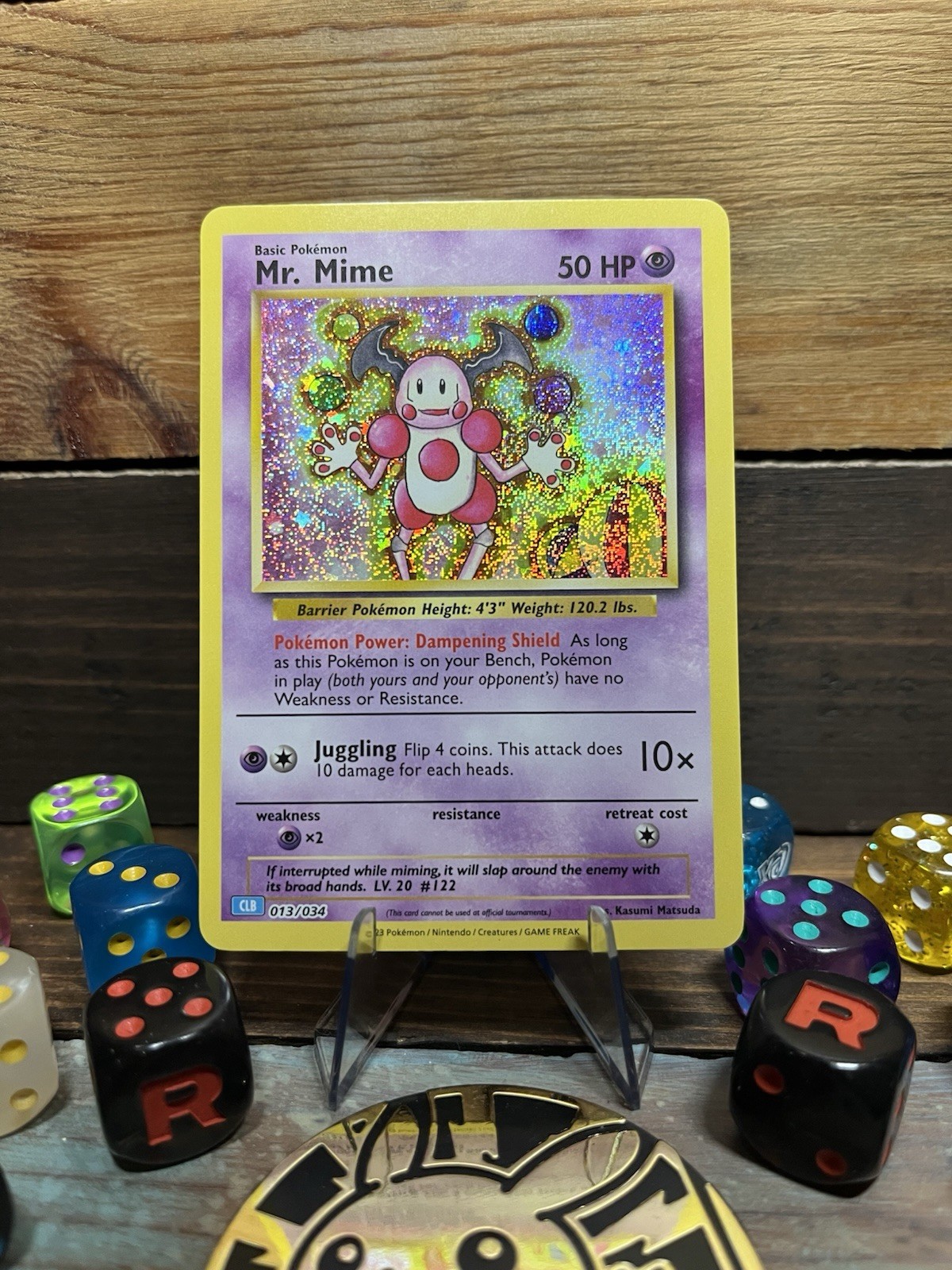Mr. Mime 013/034 CLB Holo Classic Collection Blastoise Deck Pokemon TCG NM