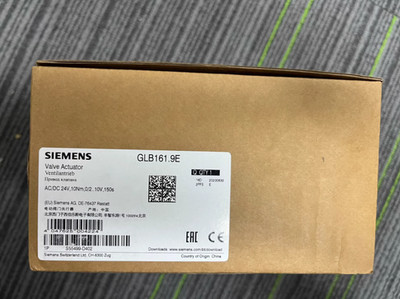 1PC NEW IN BOX SIEMENS GLB161.9E 24V 10Nm Valve actuator