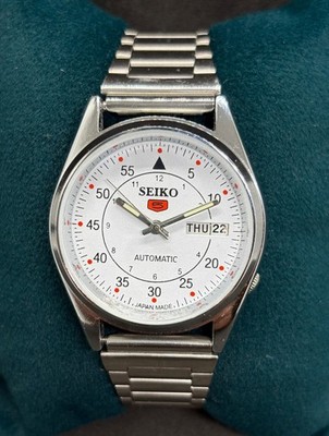 Vintage Seiko 5 Automatic 6309 Cal. Day/Date Japanese Men's Wrist Watch 