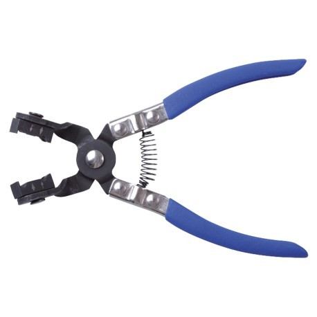 Pince coudée orientable collier CLIC avec bec rotatif à 90° pour durite Peugeot