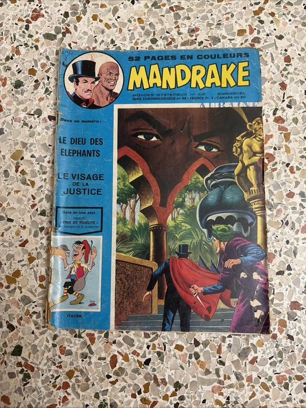 Mandrake 1re Series Ramparts No. 46.2oz’ Removal Narda 1973 