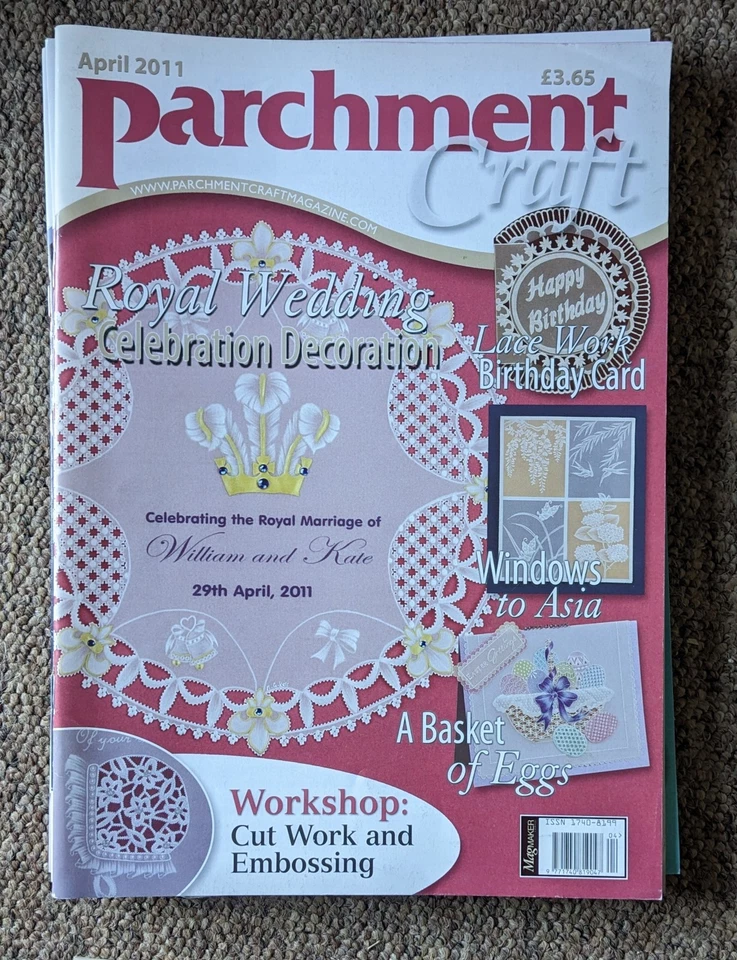 Parchment Craft Magazine Bundle January 2011 - November 2011 & Special Edition - Image 3 of 4