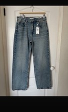 Mango Blue Straight Legged Jeans ￼