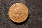 1868 XF Mostly RB Indian Head Cent Premium Quality OHX