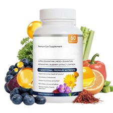 15 In 1 Advanced Eye Formula - 60-Count Premium Eye Supplement Vision Health