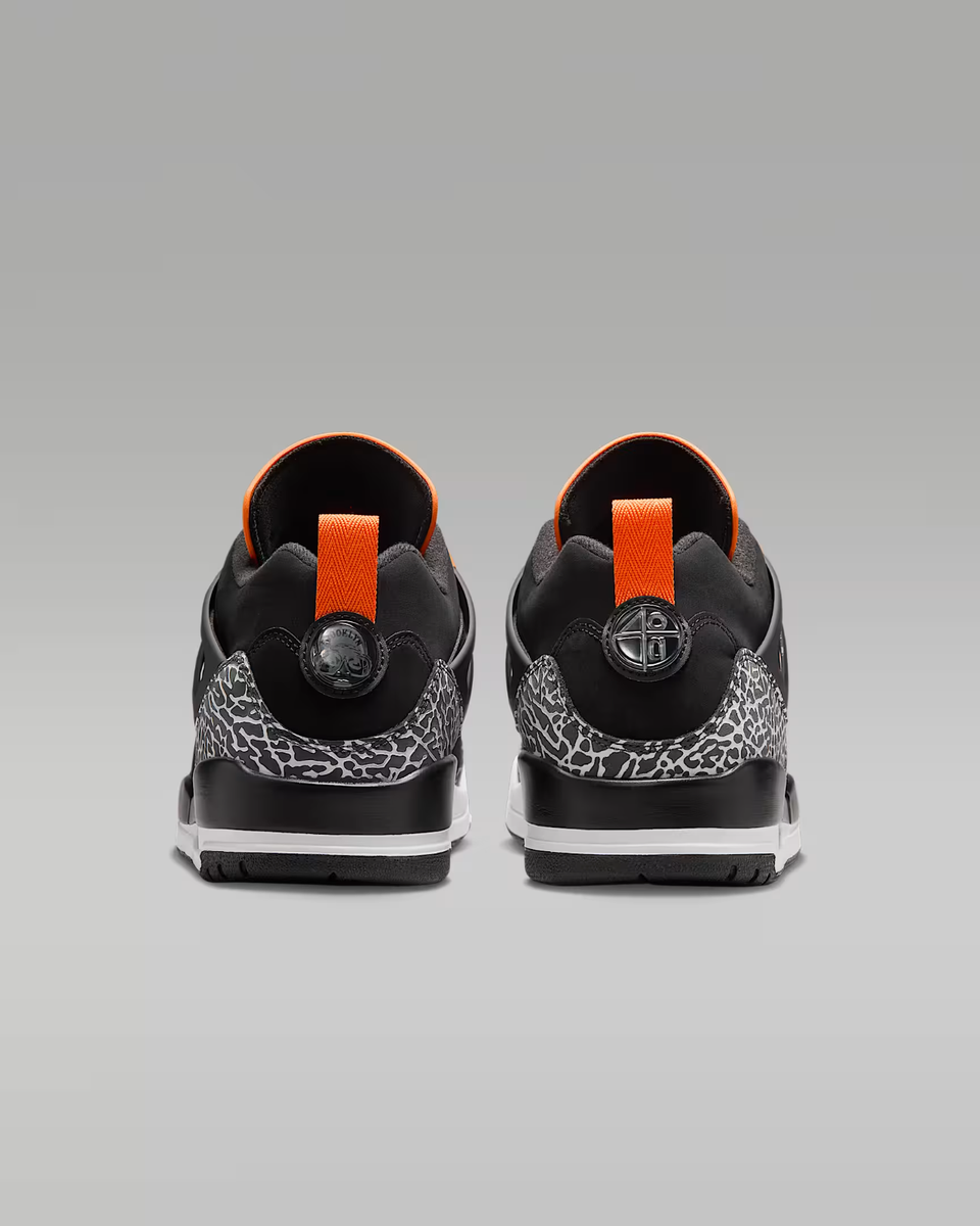 Jordan Spizike Low Shoes Black Starfish Orange Men's | Size 8 - 13