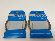 2 Sets of Shimano SUS Shift Inner Cable 2100mm, 1.2mm stainless steel