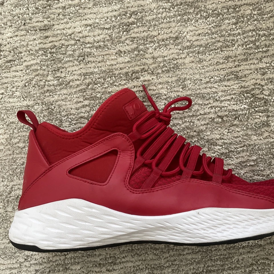 Nike Air Jordan Formula 23 Hombres Talla 12 Rojo Zapatos 881465-031 Ligeramente Usados Foto 2 de 4