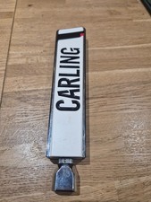 Carling electric light beer pump handle used in public house