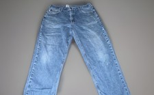 Carhartt B17 DST Men  s 38x30 Relaxed Fit Straight Leg Jeans Faded Blue Denim