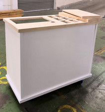 Collapsible Custom Charcuterie Cart for Markets and Weddings, Catering business