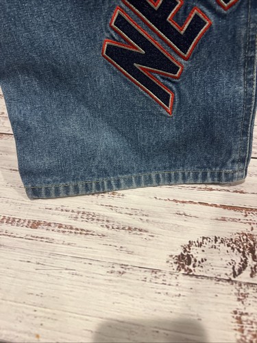 Pantalones de mezclilla bordados de la NBA W32x30 - Ropa de baloncesto ligeramente usada - Imagen 22 de 22