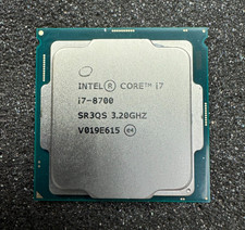 Intel Core i7-8700 3.2GHz SR3QS Processor