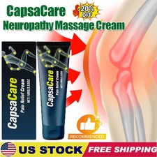 5PCS New CapsaCare Neuropathy Massage Cream   Soothing Nerve Pain Relief 100g US