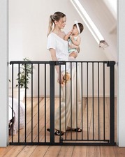 COMOMY 36" Extra Tall Baby Gate for Stairs and Doorways - Fits 29.5" to 48.8"...
