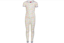 Family Pajama Little  Big Kids Snug Fit Floral Fruits Pajamas Set Size 12 6963