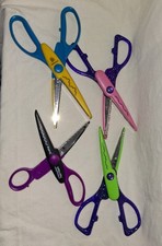 Mixed Lot 4 Pairs scrapbooking Scissors Fiskars & Provo craft