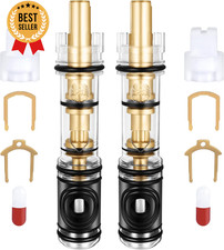 2 Pack 1225 Replacement Cartridge for Moen Faucet/Showers, Dual Seal