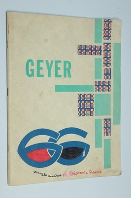 1966 Geyer Junior High School Yearbook Annual Fort Wayne Indiana IN - Blazer 66