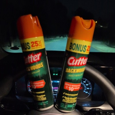 *Pack of 2* Cutter Backwoods DEET Insect Repellent  7.5oz Aerosol