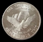STRATEGIC STOCKPILE 1oz SILVER 999 US ASSAY OFFICE 1981 SAN FRANCISCO