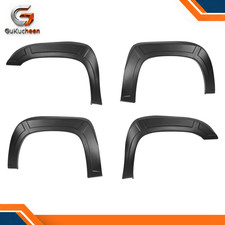 Fits 2007-2013 Chevrolet Avalanche Fender Flares Textured Black Pp Set Of 4 Fits 2007-2013 Chevrolet Avalanche Fender Flares Textured Black Pp Set Of 4