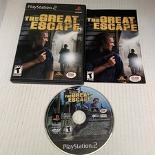 The Great Escape PS2 PlayStation 2 + Reg Card Complete - Black Label See Pics