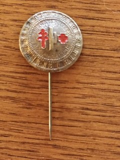 Regno Spilla Distintivo Giornata Due 2 Croci Lotta Tubercolosi