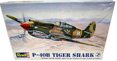 Revell P-40B Tiger Shark 1/48 Model Aircraft Chenaults Flying Tigers 85-5209