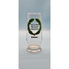 Eichbaum Germane Becher altes Bierglas Brauerei Glas alt