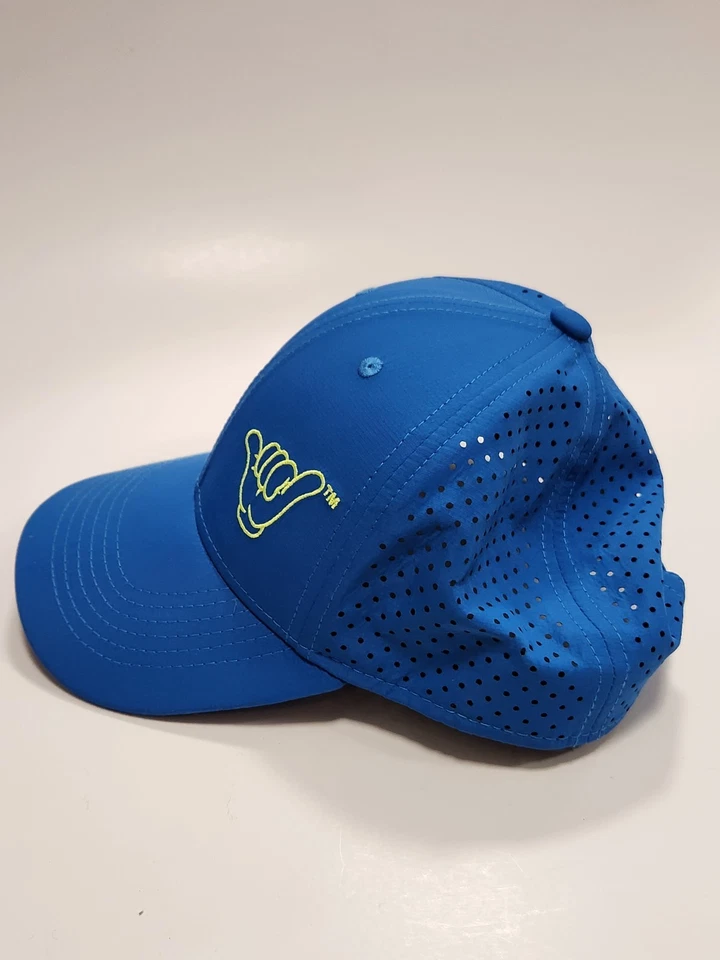 Gorra de béisbol Santa Cruz Whatever azul con bordado amarillo  Foto 2 de 4