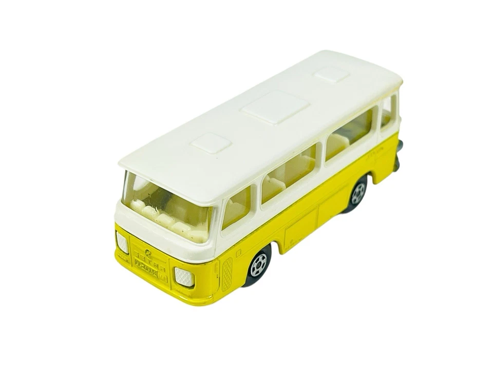 Matchbox Lesney Superfast MB12 Lemon Yellow Setra Coach Bus w/G Style Box - Image 4 of 4