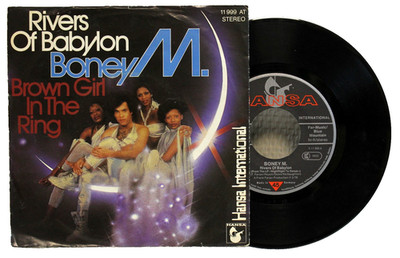 7'' Vinyl - BONEY M. - Rivers Of Babylon / Brown Girl In The RIng