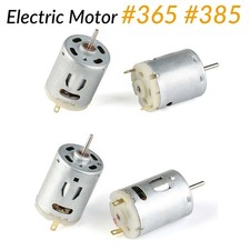 Miniature Small Round Electronic DC Motor Brushed 1.5V-12V Models Robots