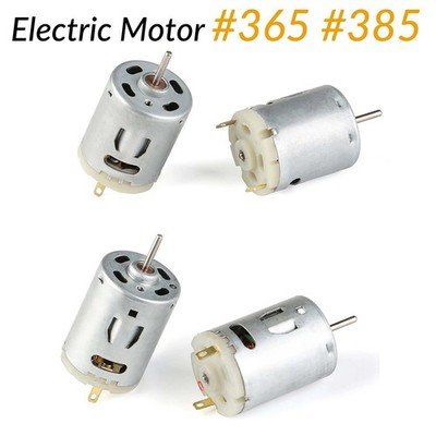 Miniature Small Round Electronic DC Motor Brushed 1.5V-12V Models Robots