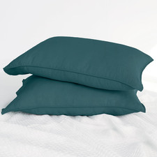 Linen World Linen Pillow Cases Queen Size - 20"X30" Set of 2,100 French Flax Pi