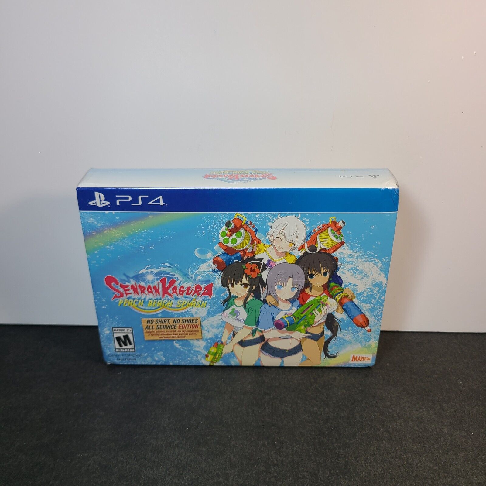 Xseed Senran Kagura Peach Beach Splash - No Shirt, No Shoes, All Service  Edition - Playstation 4 Console_Video_Games 