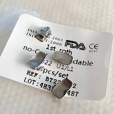 50Bag Dental Orthodontic Buccal Tube Bondable Brackets Non-con 1st Molar ROTH