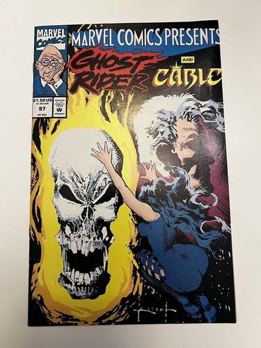 MARVEL COMICS PRESENTS GHOST RIDER AND CABLE / Wolverine Double Issue #97 - Imagen 1 de 12