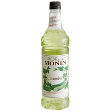 Monin Premium Cucumber Flavoring Syrup 1 Liter 544SYPFR095F