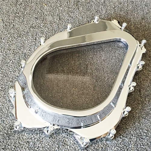 HongK 2004-2007 Honda CBR 1000RR Chrome Custom Cluctch Engine Cover/Gasket - Picture 7 of 7