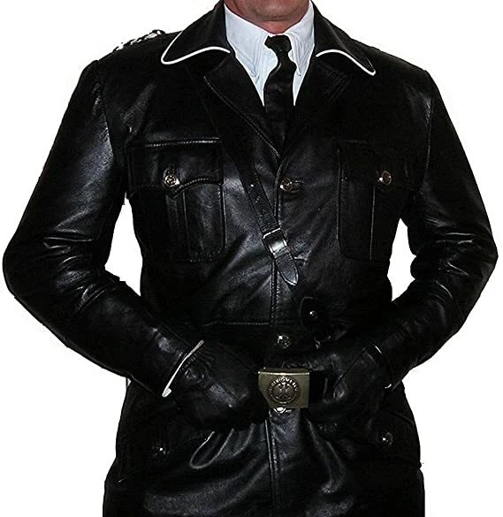 German WWII Military Jacket Leather Field Jacket German Military