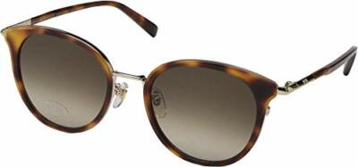NEW MCM676SA Round Havana Sunglasses 54mm with Brown Lenses & MCM Case