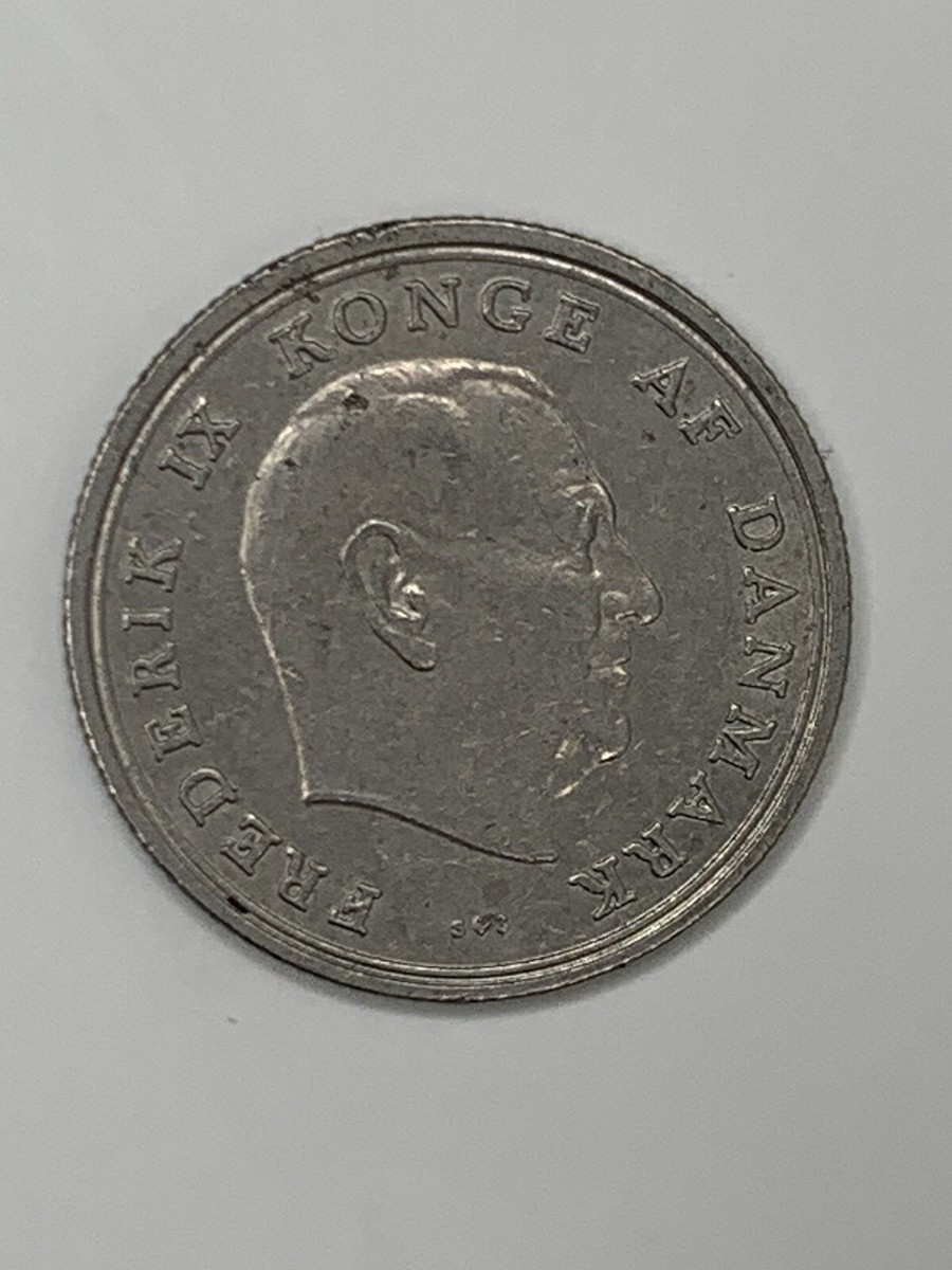 1962 - 1 Krone Coin - King Olav V - Horse Engraving | eBay