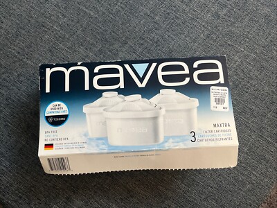H 1 Mavea Maxtra Water Filter Cartridges Replacement Filters Set/2 Fully Sealed