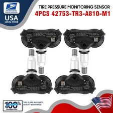4X Tire Pressure Sensor Monitor TPMS 42753-TR3-A810-M1 Fits for Honda 315 MHz 4X